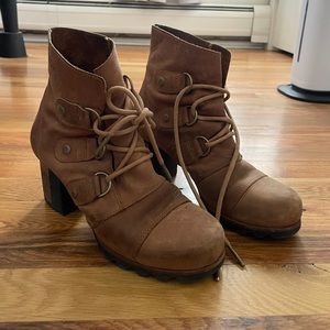 Sorel Addington Lace Fossil Sz 7.5
